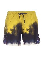 Boxer da mare tie-dye multicolore