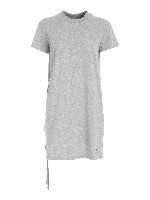 Abito grigio con coulisse