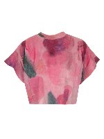 T-shirt crop Zinalia