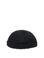 Cappello nero in cotone