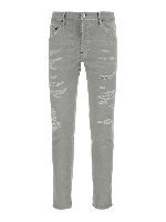 Vaqueros Pitillos - Gris Claro