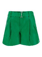 Pantalones De Cuero - Verde