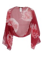 Stola con stampa floreale