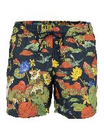 Shorts da mare con stampa