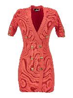 Vestido De Coctel - Rojo Claro