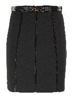 Minigonna a matita in maglia