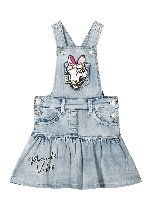 Salopette in denim Paperina