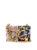 Borsa a tracolla in pelle multicolor