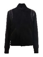 Giacca varsity in lana