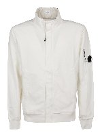 Giacca casual bianca in cotone