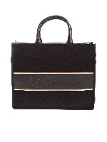 Shopper Niky nera motivo animalier