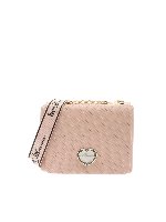 Borsa a tracolla Stone color nude