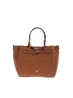 Shopper marrone con tracolla