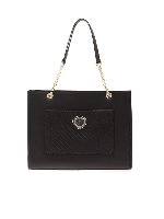 Borsa a spalla Stone nera