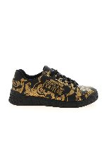 Sneakers con stampa Baroque nere