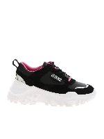 Sneakers nere con inserti specchiati