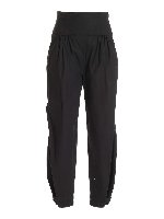 Pantalone con fondo regolabile nero