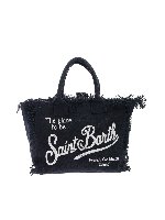 Borsa blu stampa logo