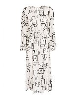 Abito monogramma bianco