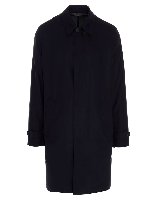 Cappotto idrorepellente color blu notte