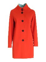 Soprabito rosso con logo