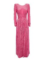 Abito con spacchi profondi color Bubble rose