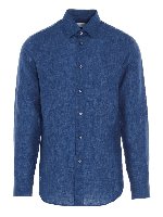 Camicia classica blu