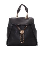 Zaino catena gioiello nera