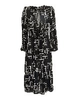 Abito monogramma nero