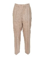 Pantalone lam beige