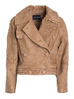 Giubbotto doppiopetto in nappa