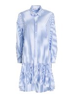 Kurzes Kleid - Gestreift