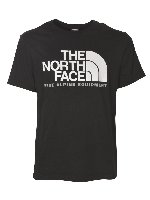 T-shirt Fine Alpine nera