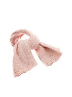 Foulard con logo rosa