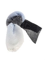 Stola blu grigia e azzurra lame