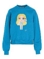 Felpa Mascotte color Tanager Turquoise