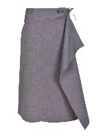 Gonna a portafoglio Simone nera