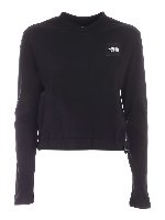 T-shirt maniche lunghe Black Box nera