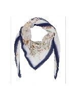 Sciarpa Bouquet bianca