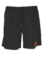 Shorts mare neri con logo