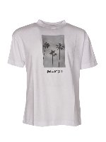 T-shirt Boulevard bianca