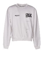 Felpa Tech Marker bianca