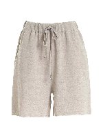 Bermuda con coulisse beige