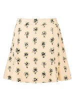 Gonna svasata color Soft Powder