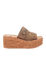 Espadrillas Woody Wedge color Grove Brown