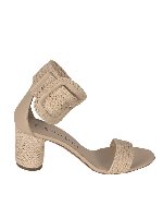 Sandali intrecciati color Spiaggia Rosa