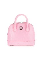 Borsa Ville XXS stampa coccodrillo rosa