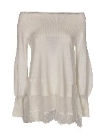 Maglia spalle scoperte bianca