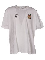 T-shirt Apple bianca