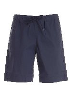 Bermuda con coulisse blu